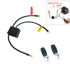 12V Wireless Remote Motorcycle Battery Disconnect Isolator Switch