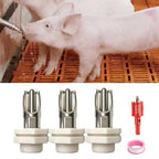 Automatic Drinking Spout Kit for Swine (Connector & Hole Opening Tool)
