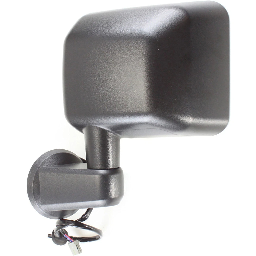 Power Mirror for Jeep Wrangler (2011–2013) Driver Side Heated Textured Black