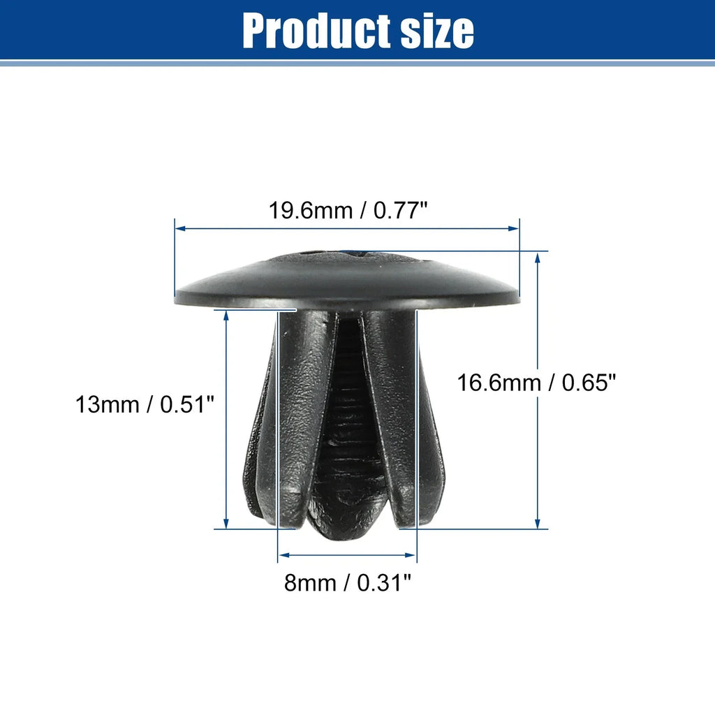 30 x Bumper Cover Retainer Clips for Hyundai Sonata (2011-2014)