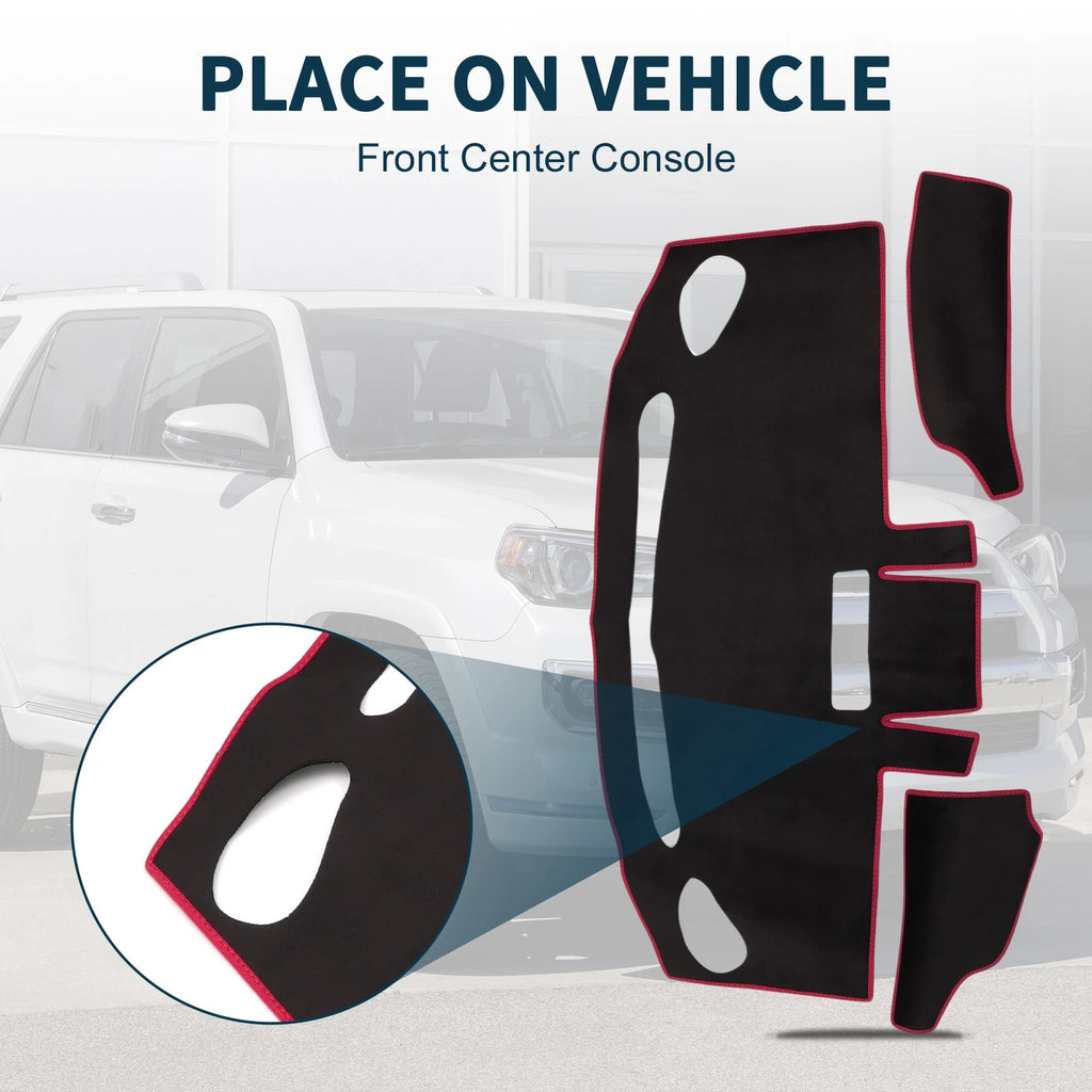 Set of 2 Dashboard Dash Cover Mats for Mazda Flair Wagon MM21 (2012–2019)