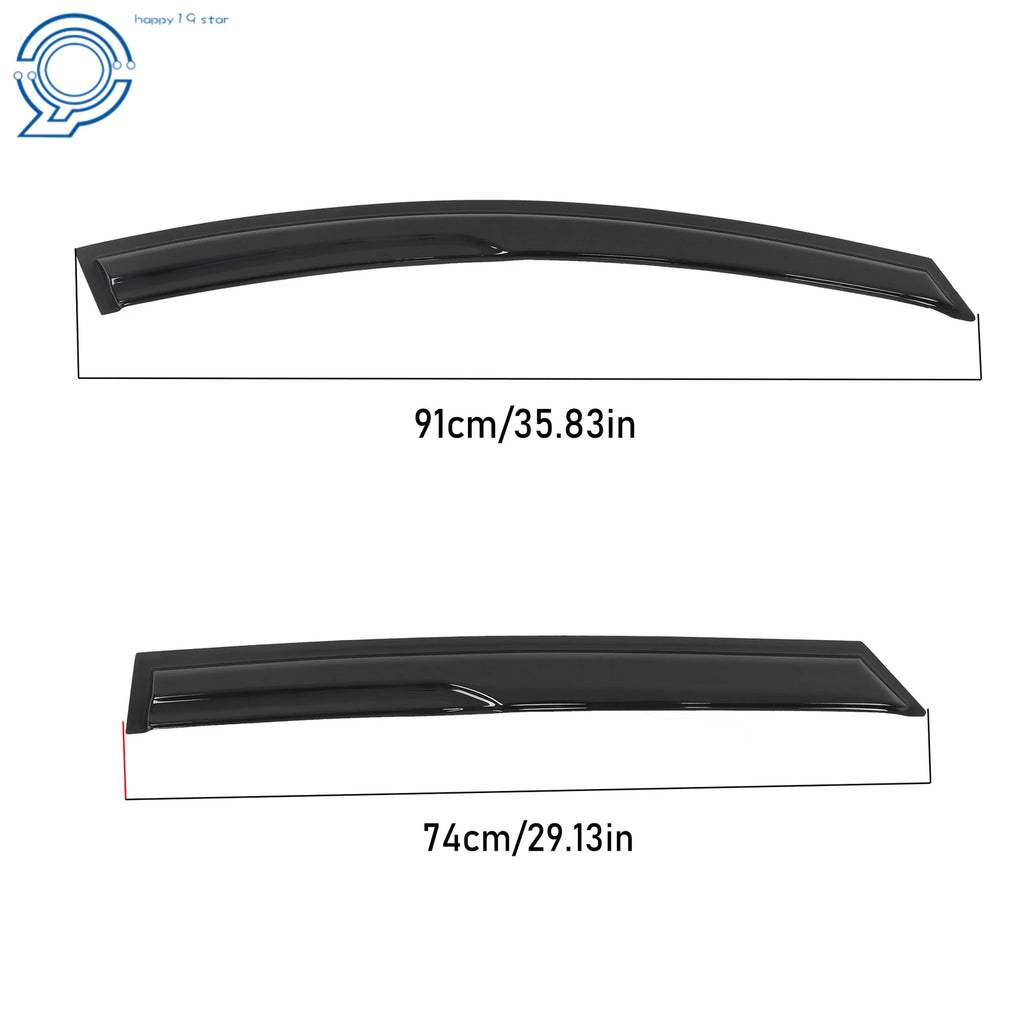 Window Visor Rain Guard for Kia K5 (2021–2024) 3D Wavy
