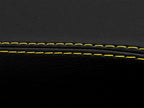Leather Console Lid Armrest Cover for Nissan Maxima (2016–2021) Yellow Stitch