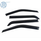 Window Visors Rain Guards for Ford Explorer (2016-2019) Dark Smoke