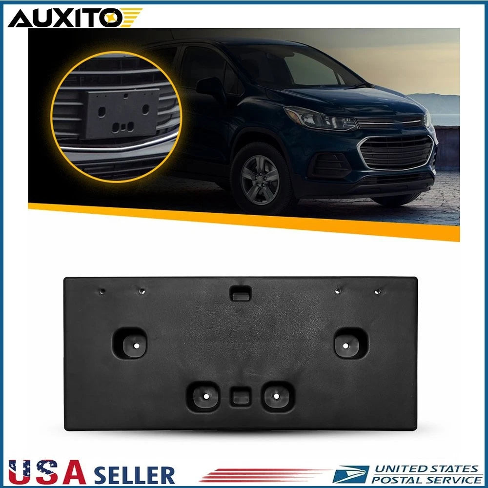 Front License Plate Tag Holder Mounting Bracket for Chevrolet Trax (2017–2022)