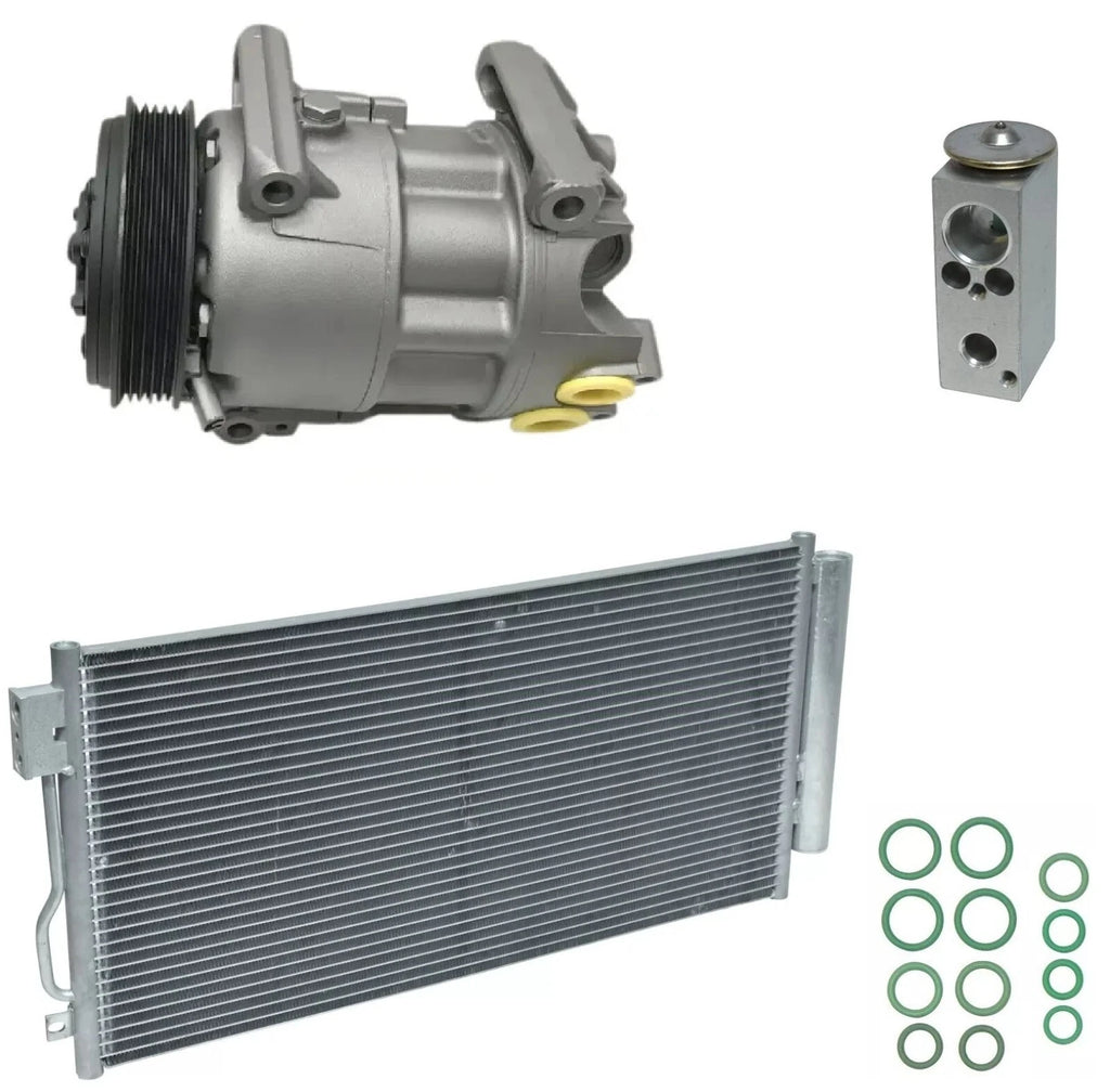 A C Compressor Kit with Condenser for Fiat 500L 1.4L (2019–2019)