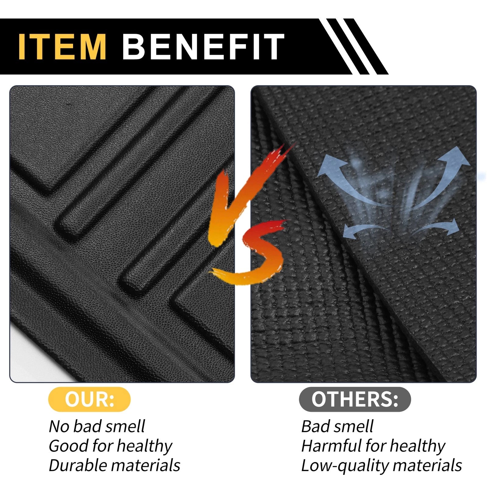 Cargo Liner Rear Trunk Mat for Honda CR-V (2018–2022), Accord (2018–2022)