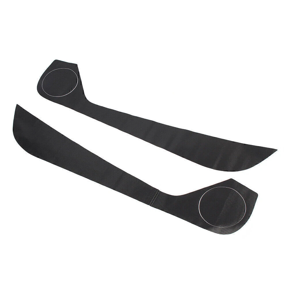 Set of 4 Door Anti Kick Pad Protection Covers for Ford Mustang (2015–2022)