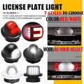 AUXITO LED License Plate Light for Ford F-150 (1990–2014), Ranger (1983–2011)