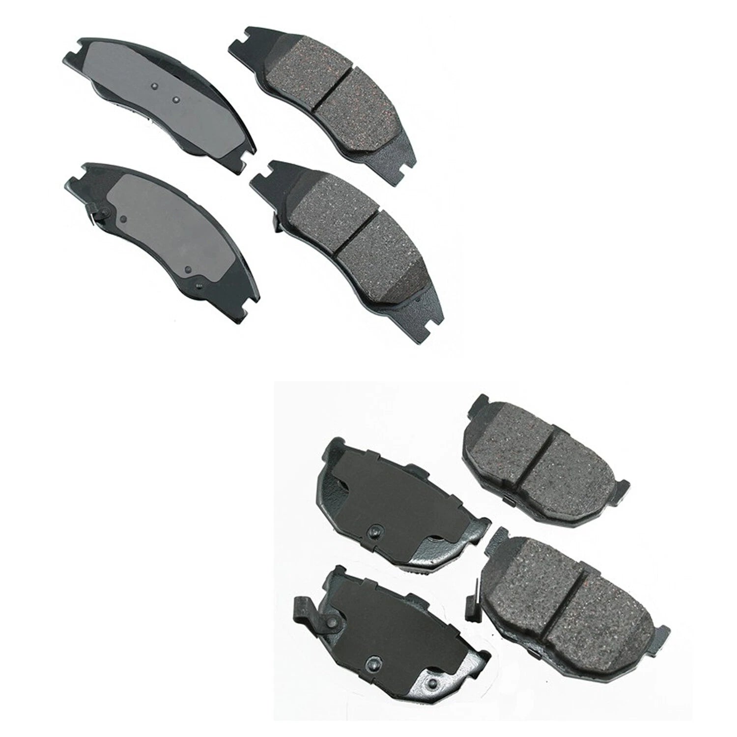 Akebono ProACT Ceramic Disc Brake Pad Kit for Kia Spectra (2000–2009)