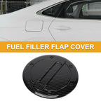 Fuel Tank Door Cap for Dodge Ram (2023–2025) Carbon Fiber Black