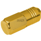 20 PCS Closed End M12x1.25 50mm Tall Gold Aluminum Lug Nuts + Adapter