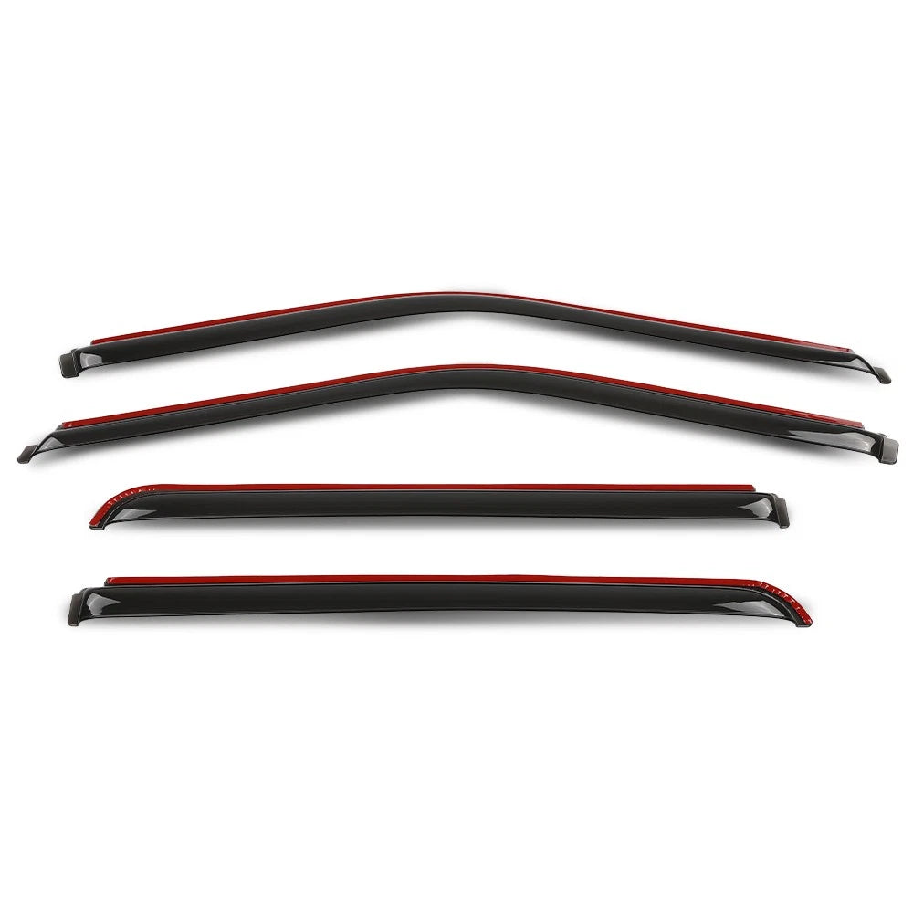 In-Channel Rain Guards for Ford F150 SuperCrew (2015–2024)