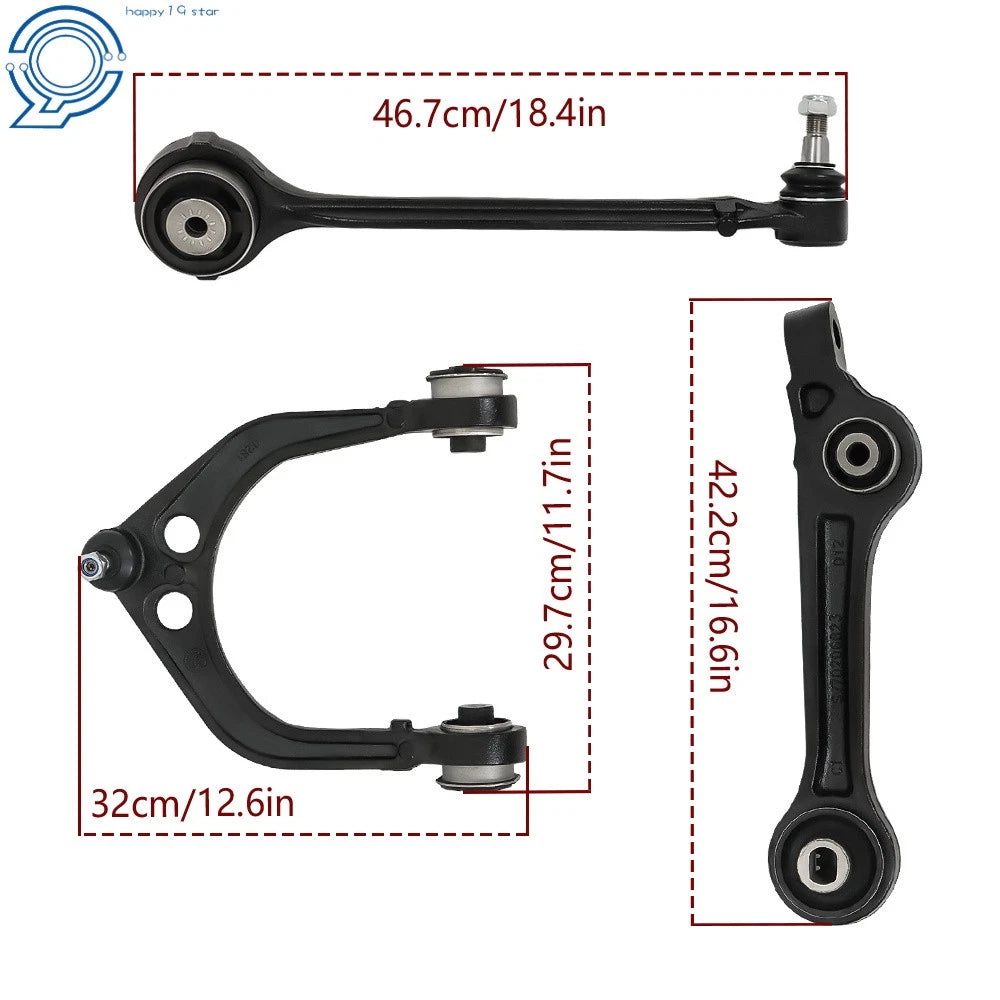 Front Control Arms Kit for Dodge Challenger & Chrysler 300 (2011-2019)