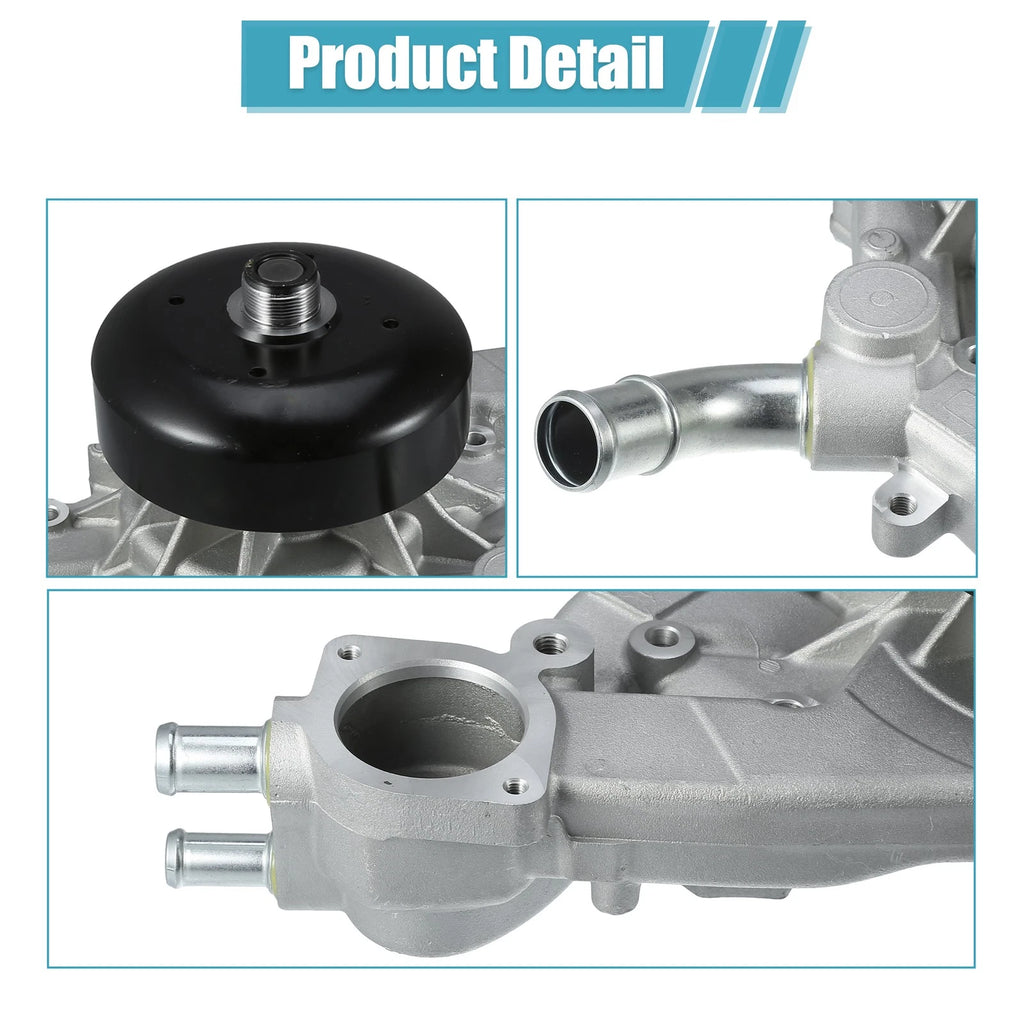 Set of 1 Engine Water Pump with Thermostat No.12456113 for Chevrolet Avalanche (2002–2013)