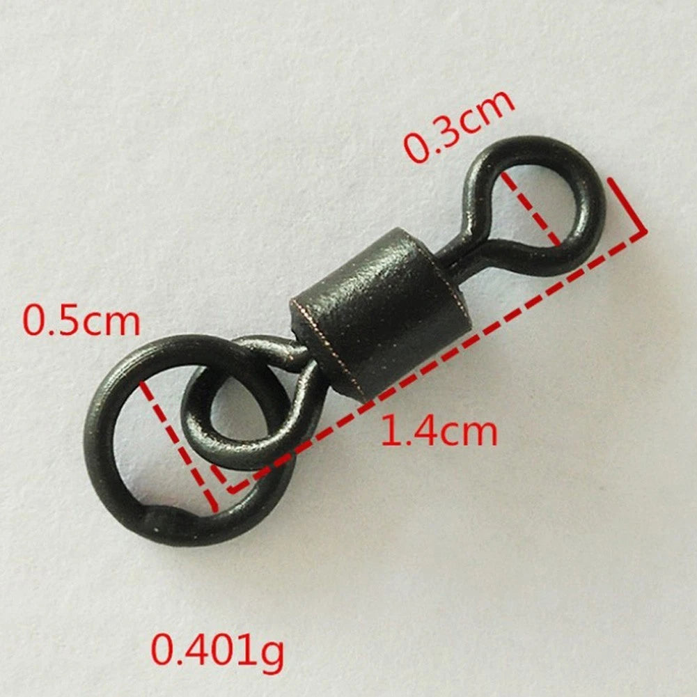 Swivels for Carp Fishing (Pack of 10/20/50/100)