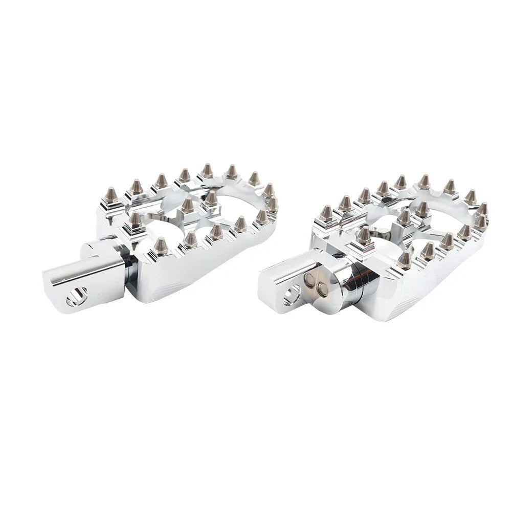 MX Style Footrests Foot Pegs for Harley Sportster XL 1200 883 48 72 (2004-2023)