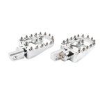 MX Style Footrests Foot Pegs for Harley Sportster XL 1200 883 48 72 (2004-2023)