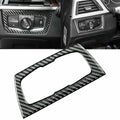 Carbon Fiber Interior Headlight Control Switch Trim for BMW 3 Series F30 (2012–2018)