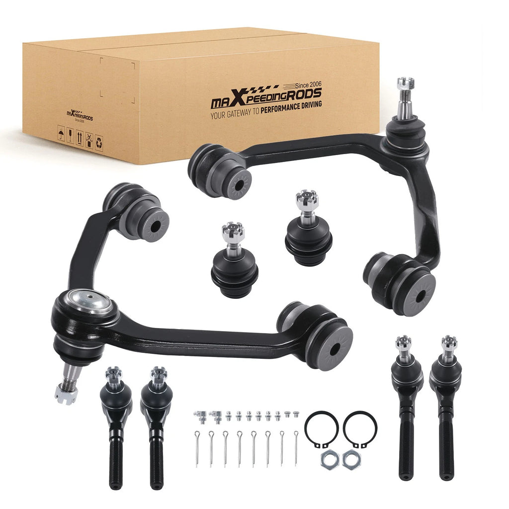 8x Front Suspension Kit for Ford Expedition F-150 (1997–2003) Upper Control Arm + Ball Joint