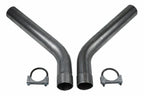 Dual Exhaust Kit for GMC Jimmy (1992–1994) - 2.5" Black Tips