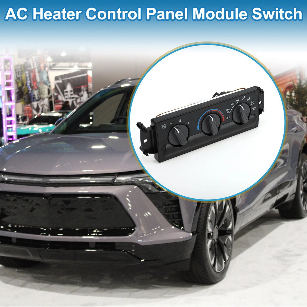 HVAC A/C Heater Climate Control Panel for Chevrolet Blazer, GMC (1998–2004)