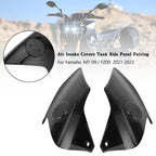Air Intake Covers for Yamaha MT-09 FZ09 (2021–2023) Black T9