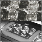 LED C-Tube Tail Brake Light Lamps Smoked for Dodge Ram 1500 2500 3500 (1994–2002)