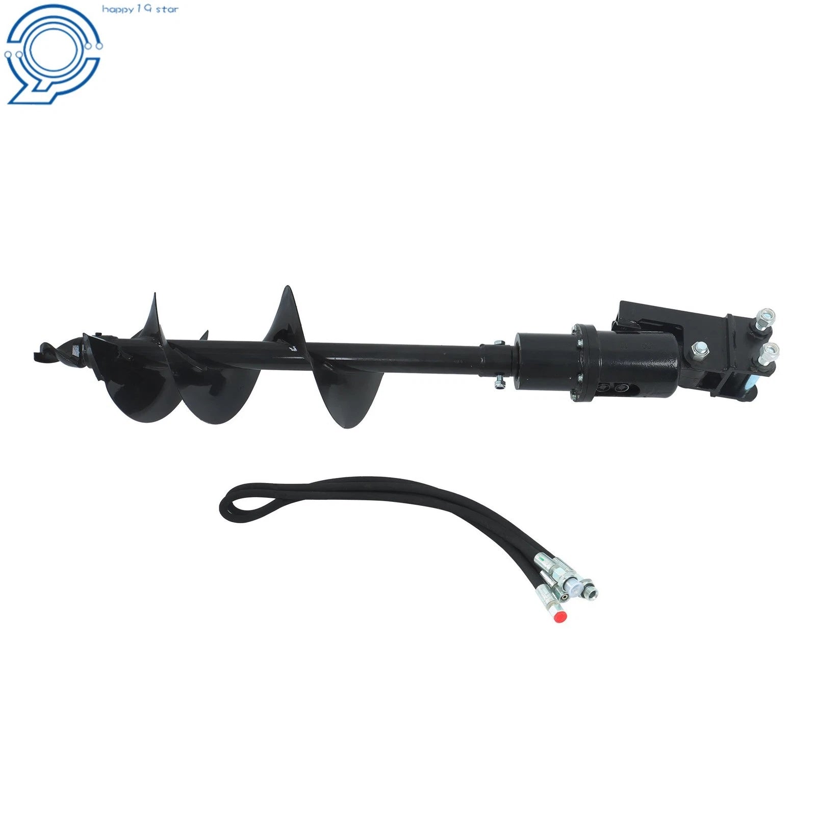 Auger Drill 300mm for 1 Ton-1.5 Ton Mini Excavator (Hydraulic Pipes)