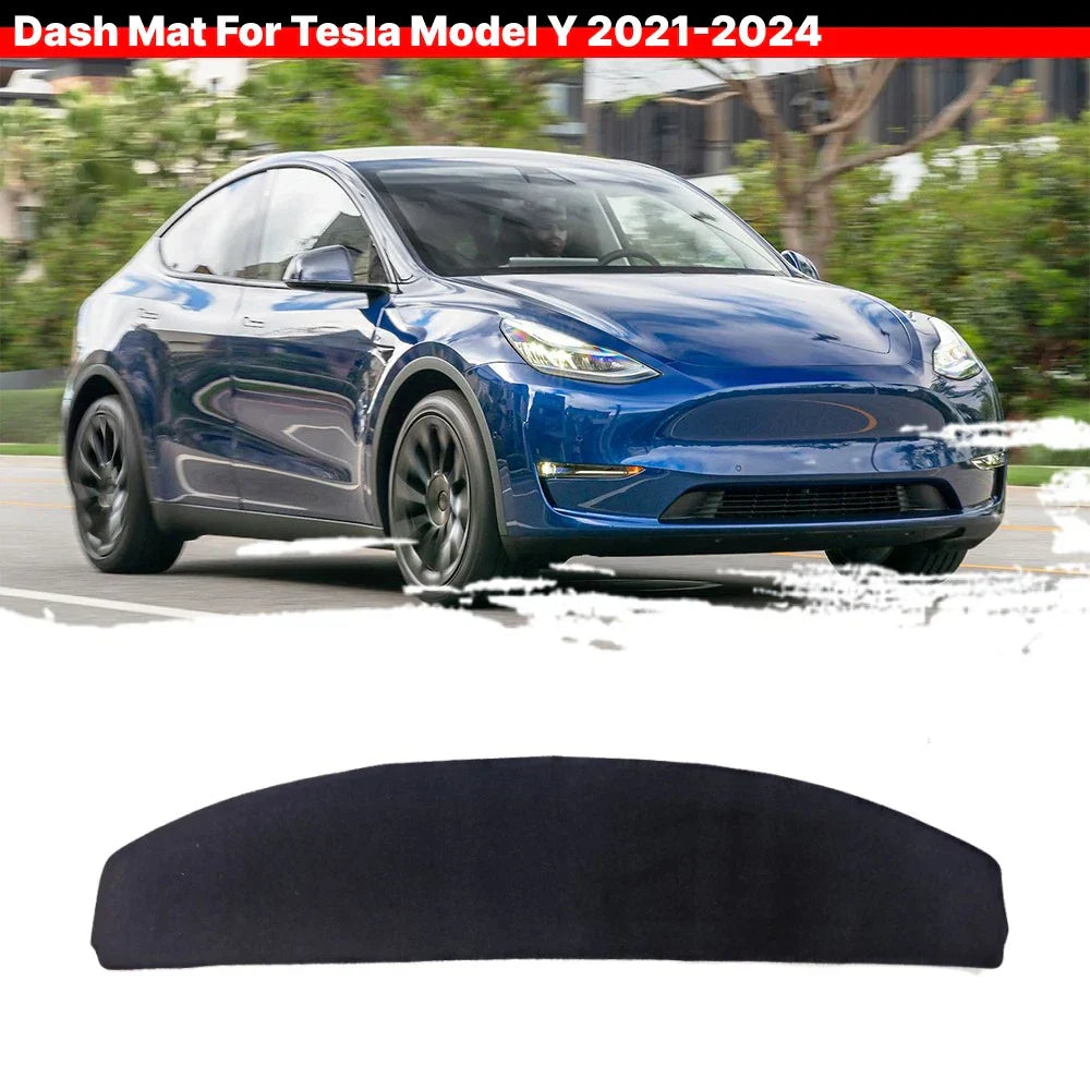 Non-Slip Dashboard Cover for Tesla Model Y (2021–2024)