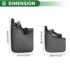 Mud Flaps Splash Guards for Nissan Navara D22 (2008–2014)