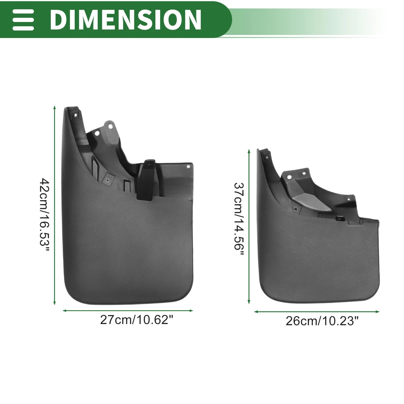 Mud Flaps Splash Guards for Nissan Navara D22 (2008–2014)
