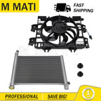 Aluminum Radiator Cooling Fan Assembly for Polaris Scrambler 850 XP (2013–2025)