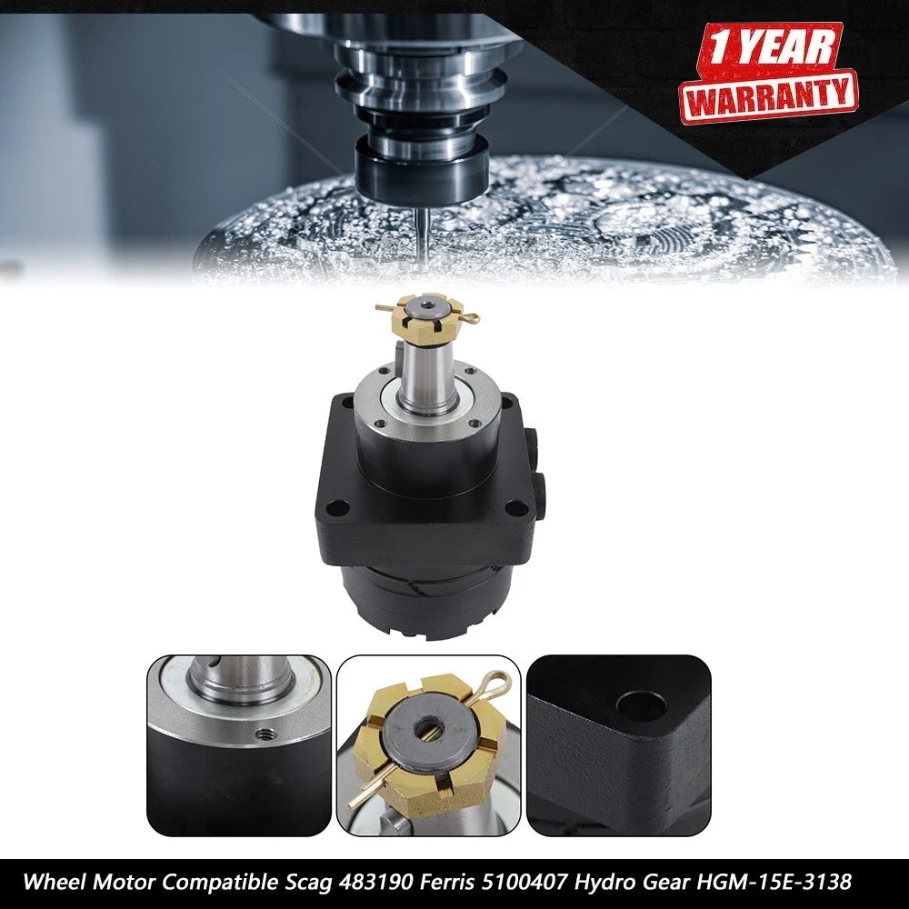 Wheel Motor for Scag 483190, Ferris 5100407 (Compatible)
