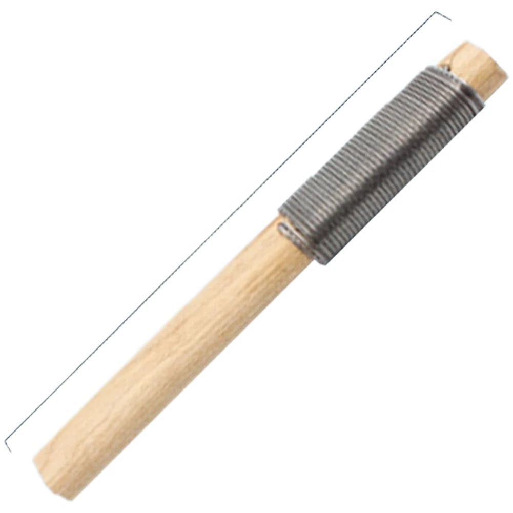 Bike Tire Repair File with Iron Rasp and Wooden Handle (18cm)