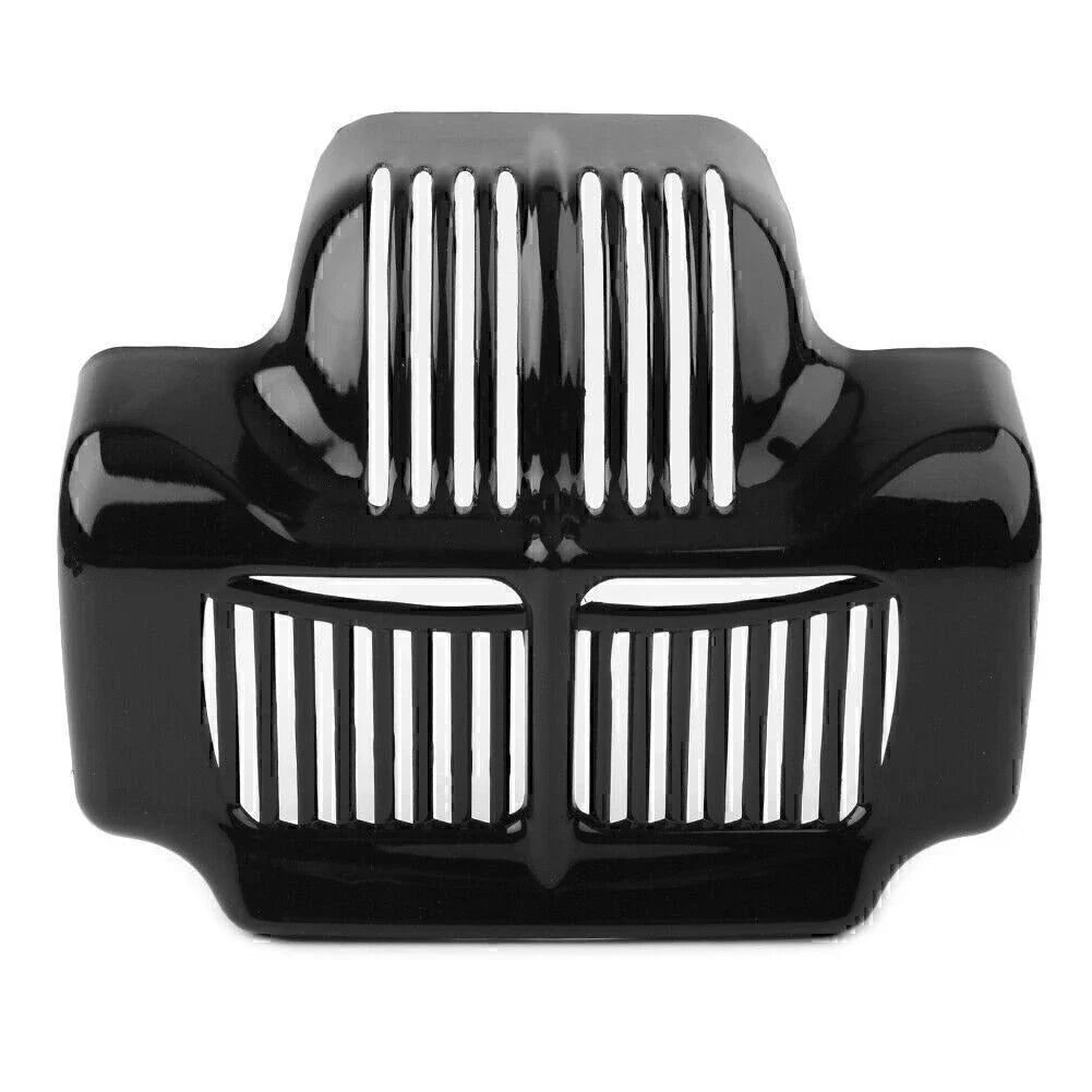 Black Stock Oil Cooler Cover for Harley Touring Electra Road Street Glide (11-15)