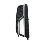 Front Bumper Fog Light Grille Cover w/Silver Trim for Audi A5 S5 (13-17)