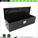39" x 13" x 10" Black Aluminum Tool Box for Pickup Truck (Fits )