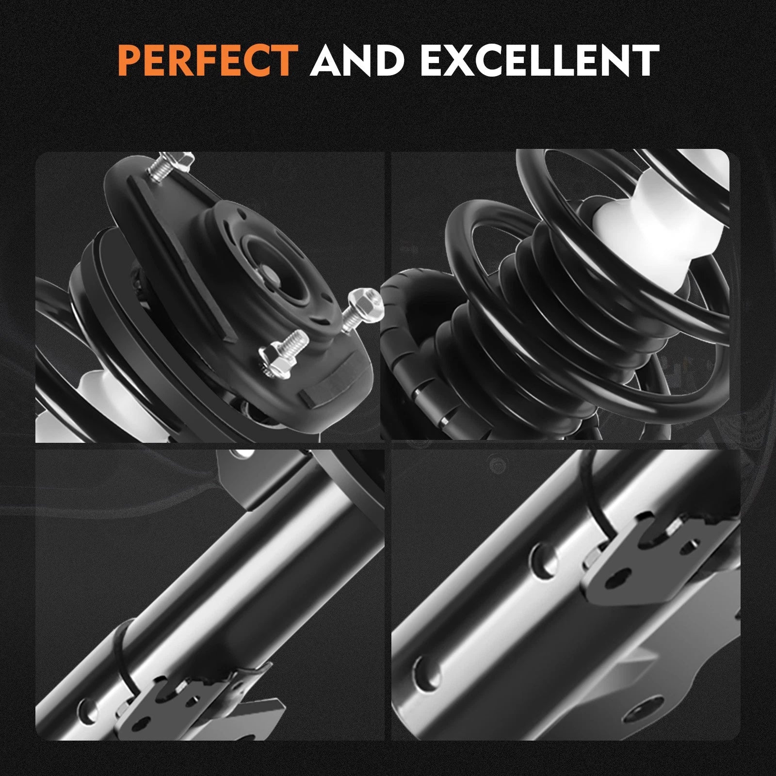 Set of 4 Complete Struts for Toyota Prius (2004-2009)