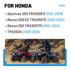 Air Box Housing Air Filter Cage Kit for Honda Sportrax 250 TRX250EX (2001–2008)