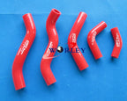 Silicone Radiator Hose for Honda CR125R CR125 1998-1999 ( Blue)