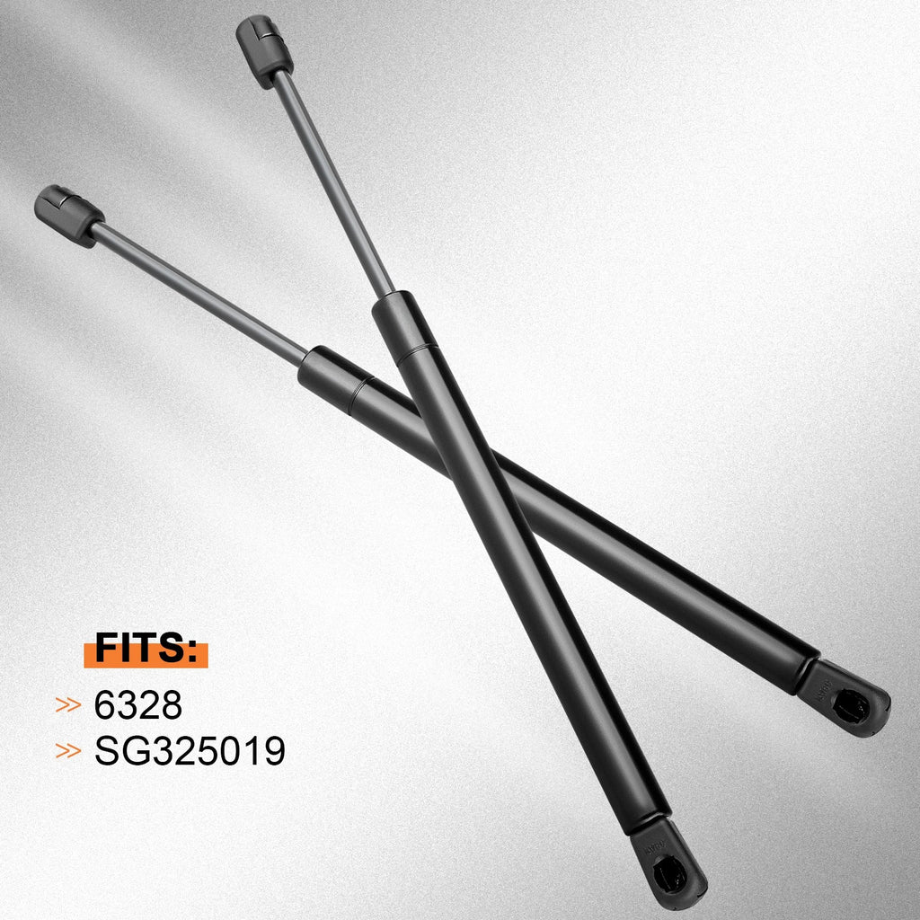 2 Front Hood Lift Supports for Nissan Murano (2003-2007)