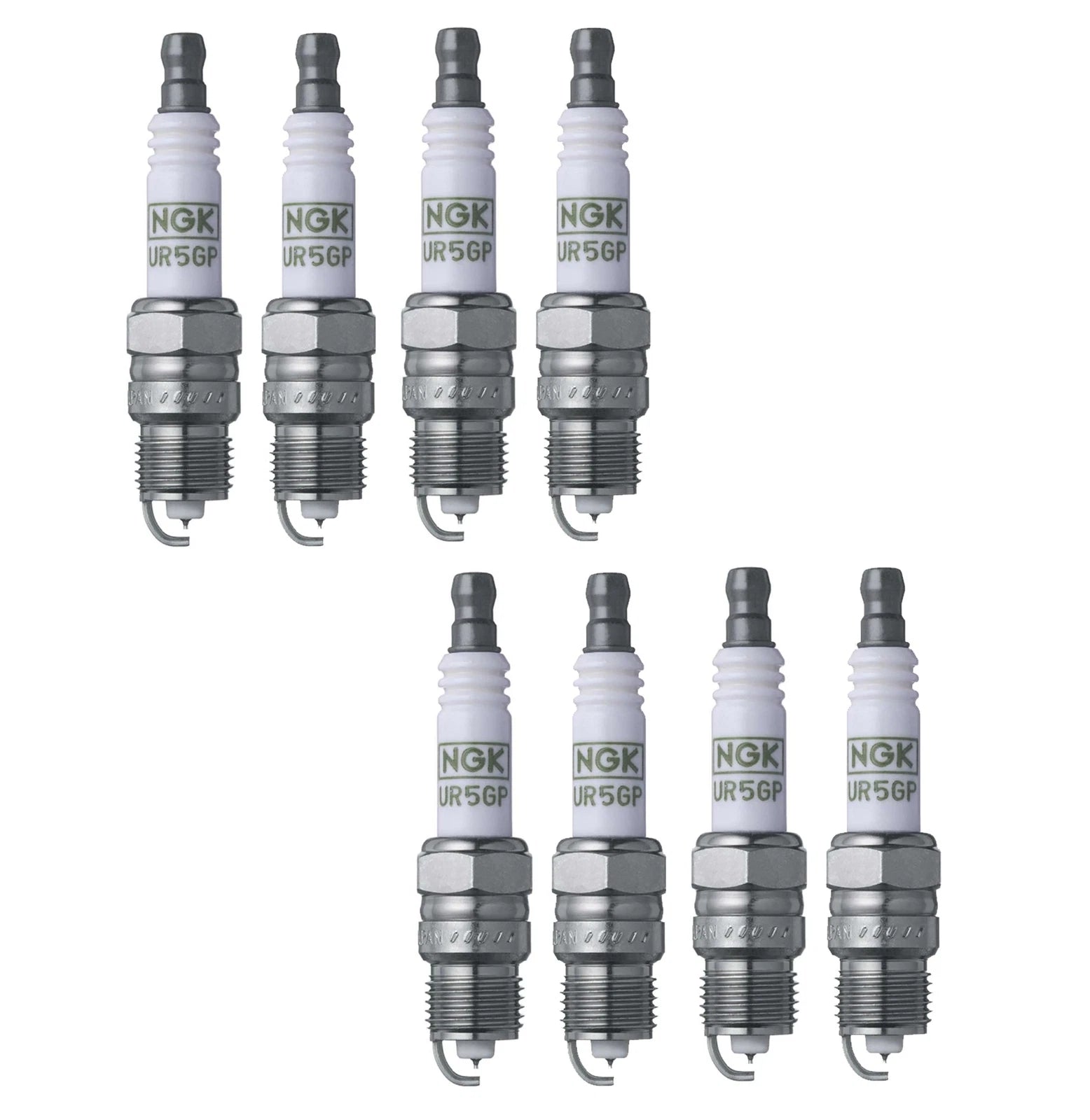 Set of 8 NGK G-Power Spark Plugs for Ford GMC Jeep Lincoln Buick Chevrolet V8