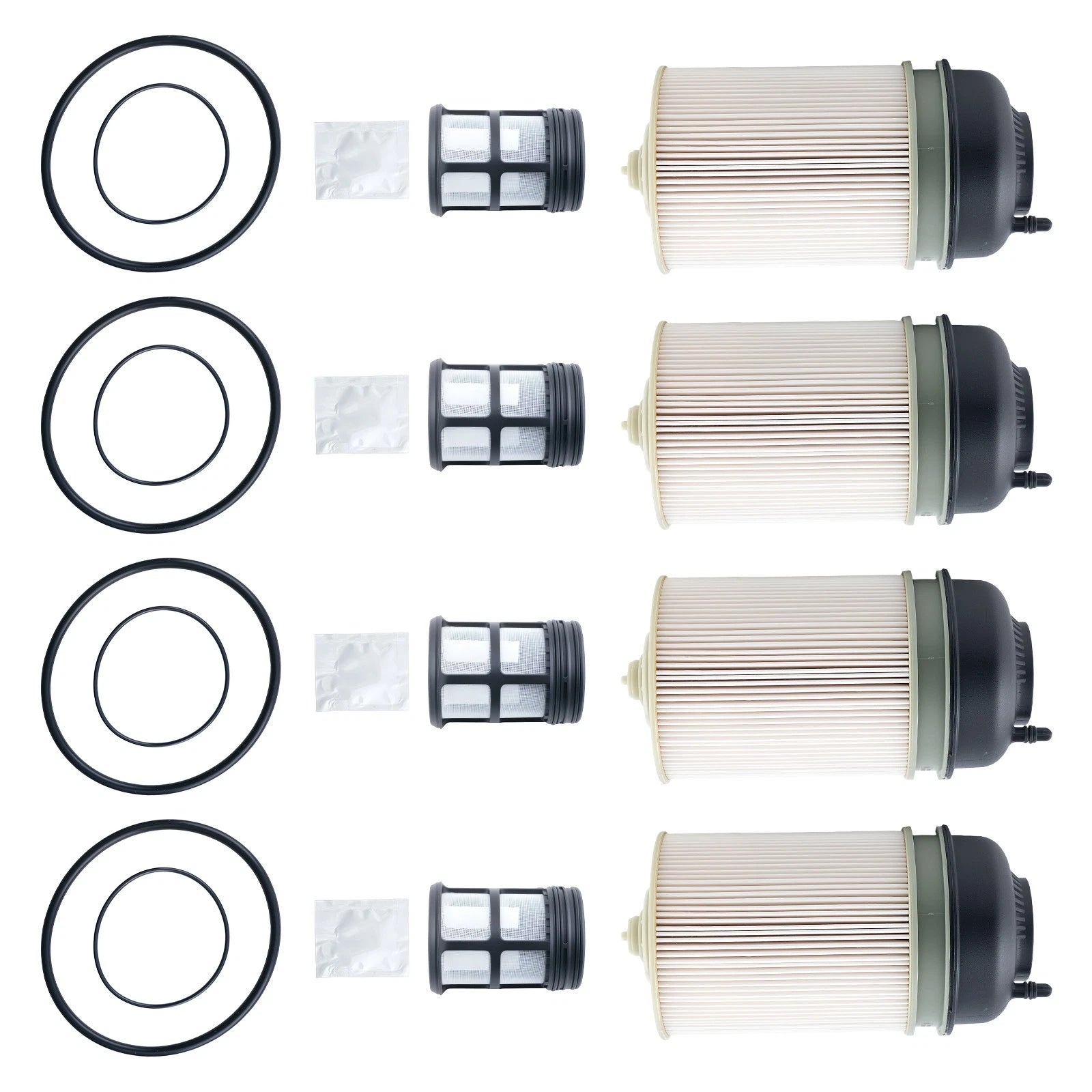 Set of 4 Fuel Filters A4720921705 for Detroit DD13 DD15 DD16 (2014–Present)