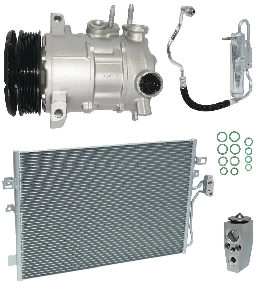 A/C Compressor Kit With Condenser for Dodge Journey 2.4L (2014–2014)