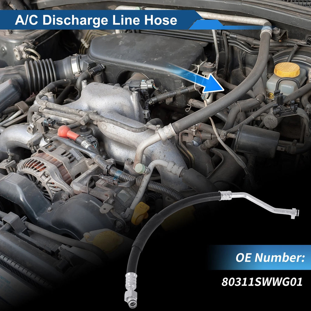 A/C Refrigerant Liquid Hose for Honda CR-V (2007–2011) No. 80311SWWG01