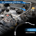 A/C Refrigerant Liquid Hose for Honda CR-V (2007–2011) No. 80311SWWG01