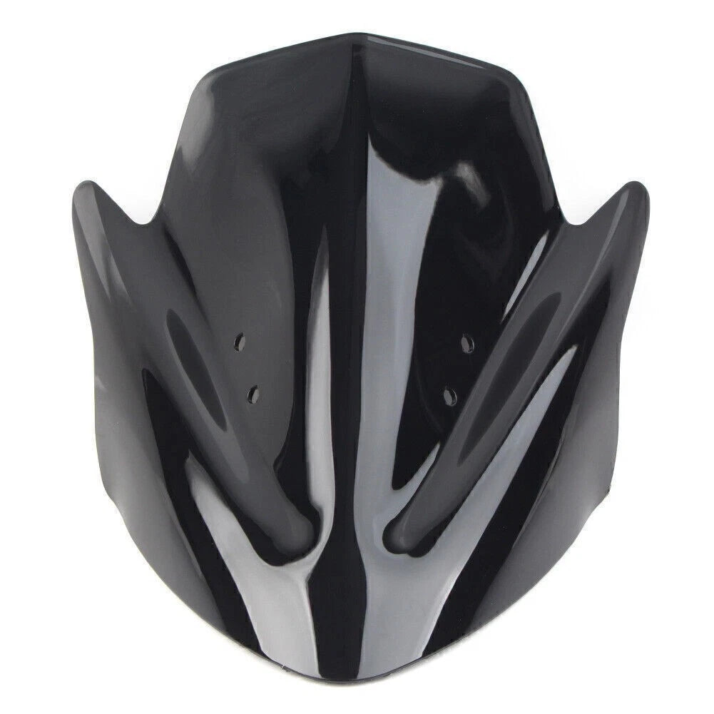 Motorcycle Windshield for Kawasaki ER-6N ER6N (2012–2016) Black