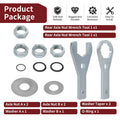 Set of 2 Rear Axle Nut Wrench Tool 41mm for Honda Rancher 420 (2007–2013)