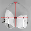 Clear Windshield for Honda Shadow Spirit Aero Rebel Deluxe VT VTX ACE (1997–2009)